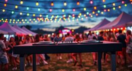top festival dj booth tables