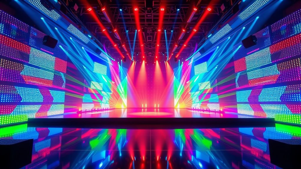 top led pixel light bars