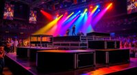 top modular stage risers