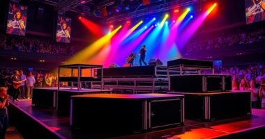 top modular stage risers
