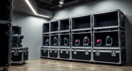 top moving head road cases