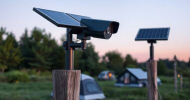 top solar 4g security camera kits