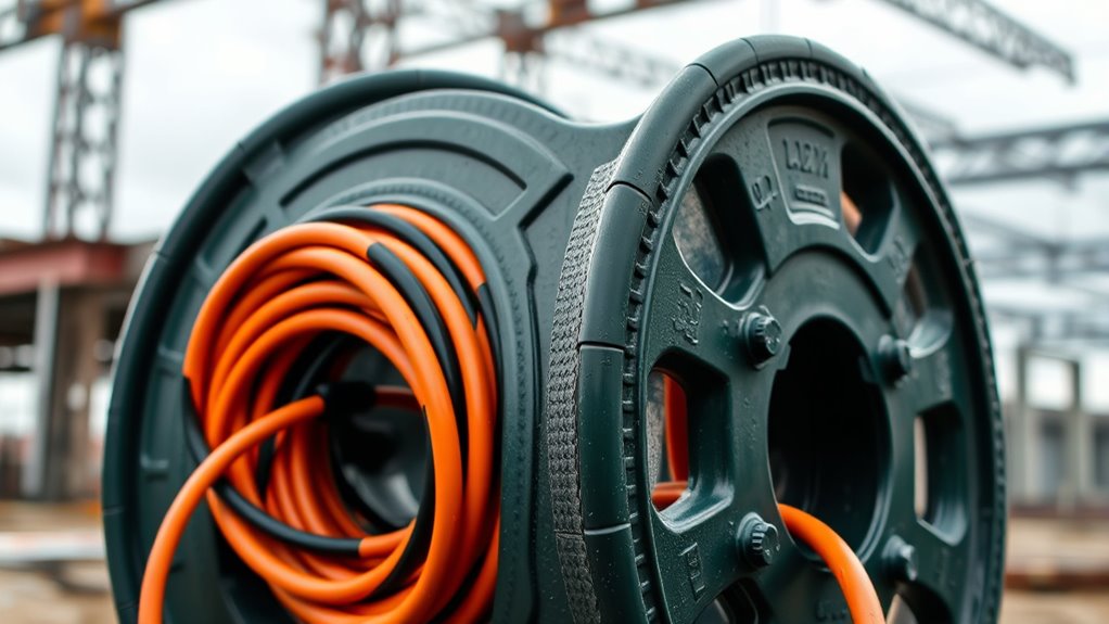 top weatherproof cable reels
