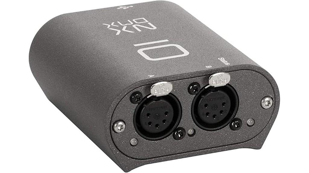 two port dmx usb node