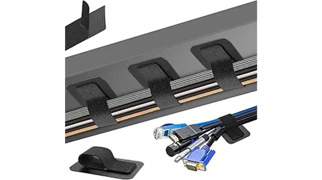 under desk cable organizer
