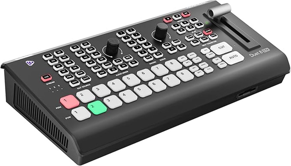 versatile 8 input video switcher