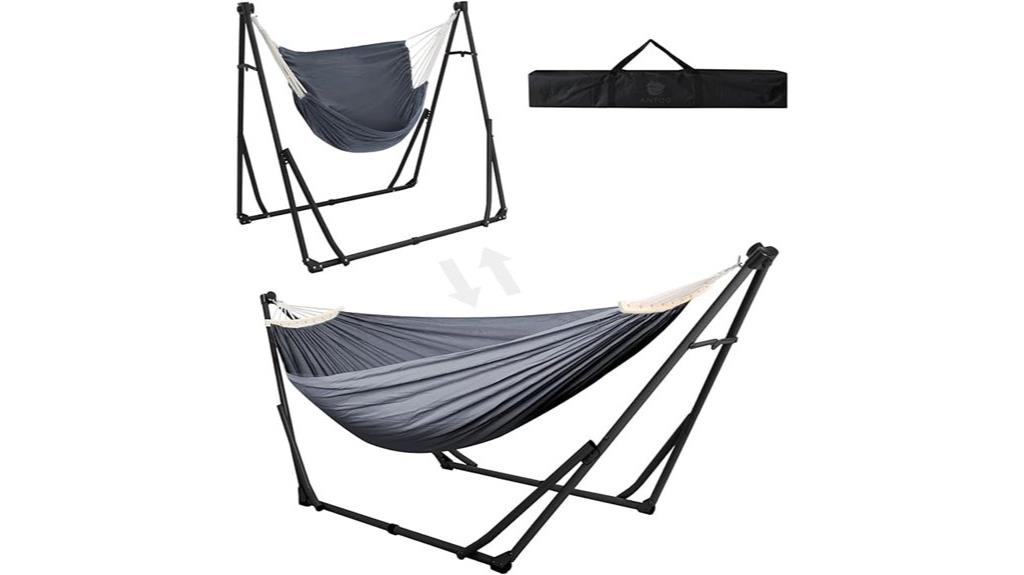 versatile hammock swing with stand