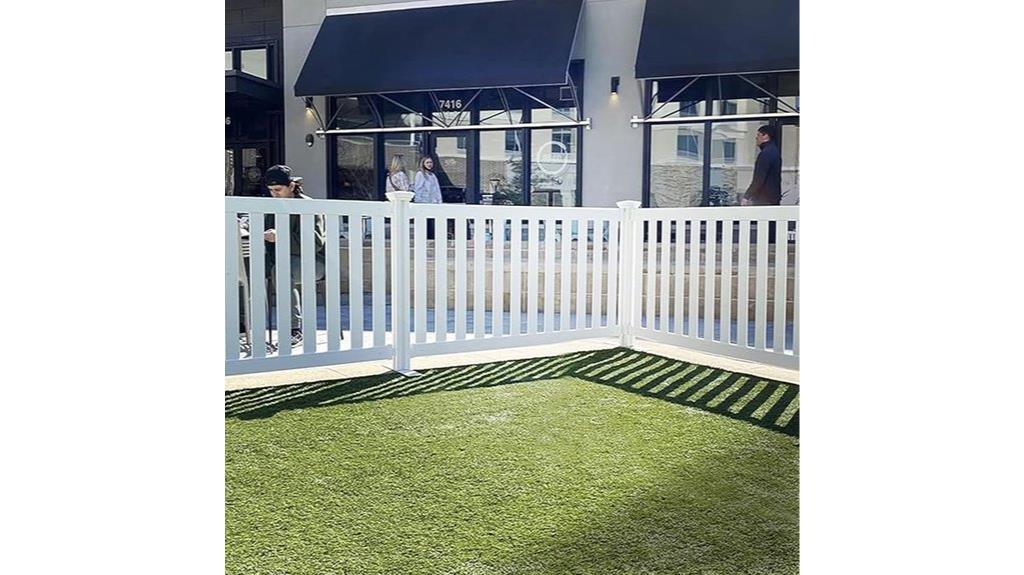 vinyl picket fence kit