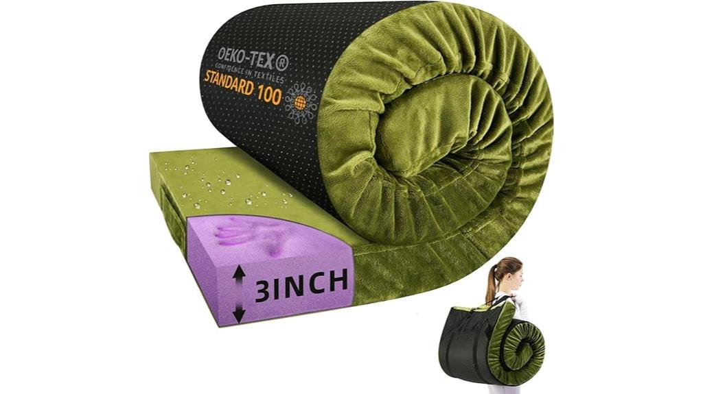 waterproof 3 inch foam mattress