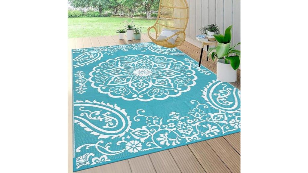 waterproof 5x8 outdoor rug