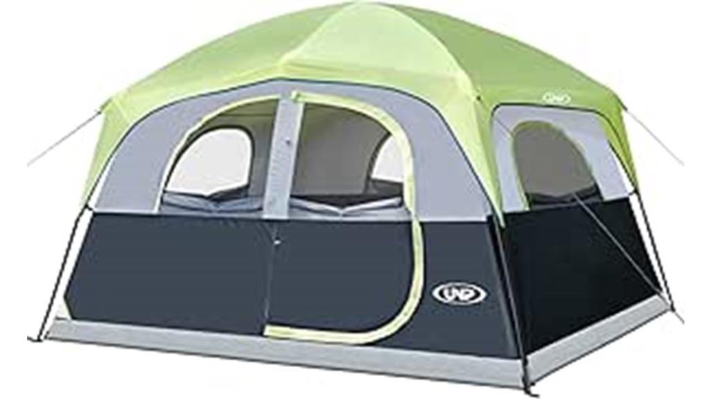 waterproof 6 person tent