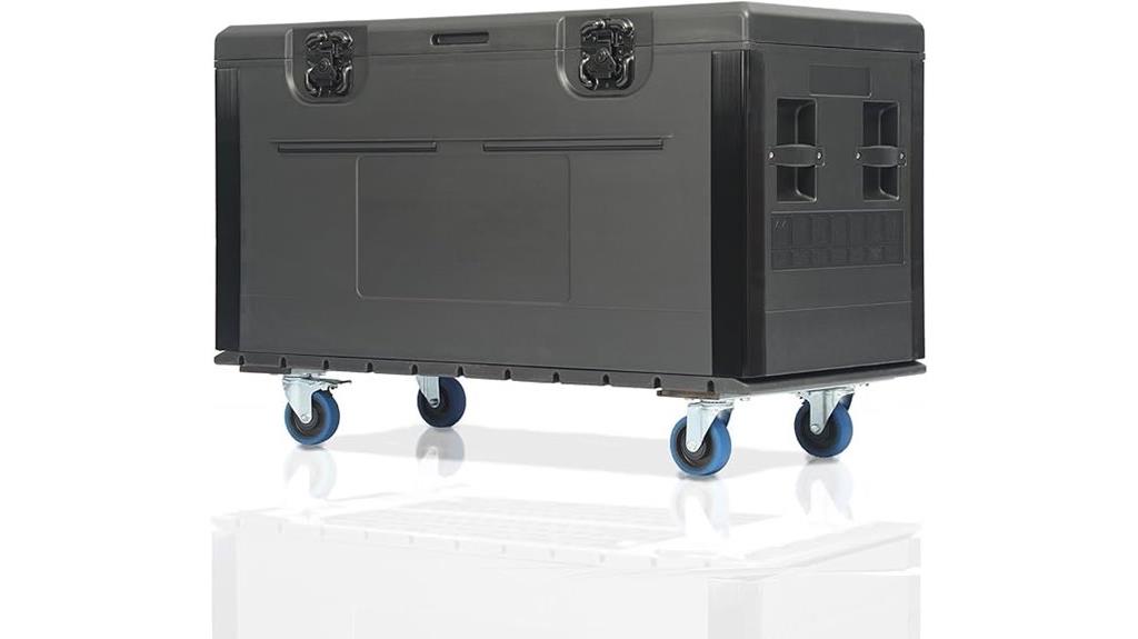 wheeled cable trunk case
