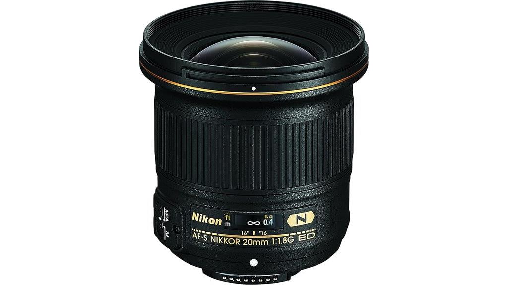 wide angle f 1 8 lens