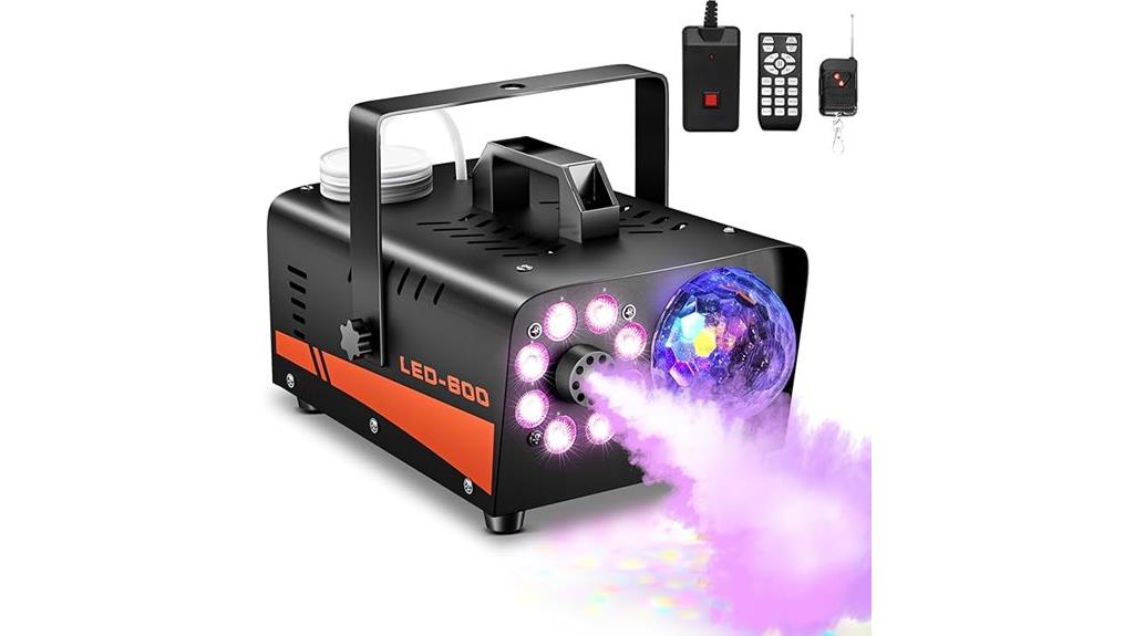 wireless disco smoke machine