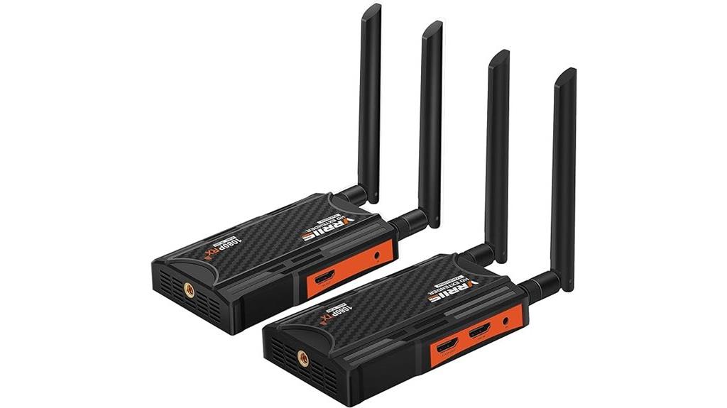 wireless hdmi transmission range