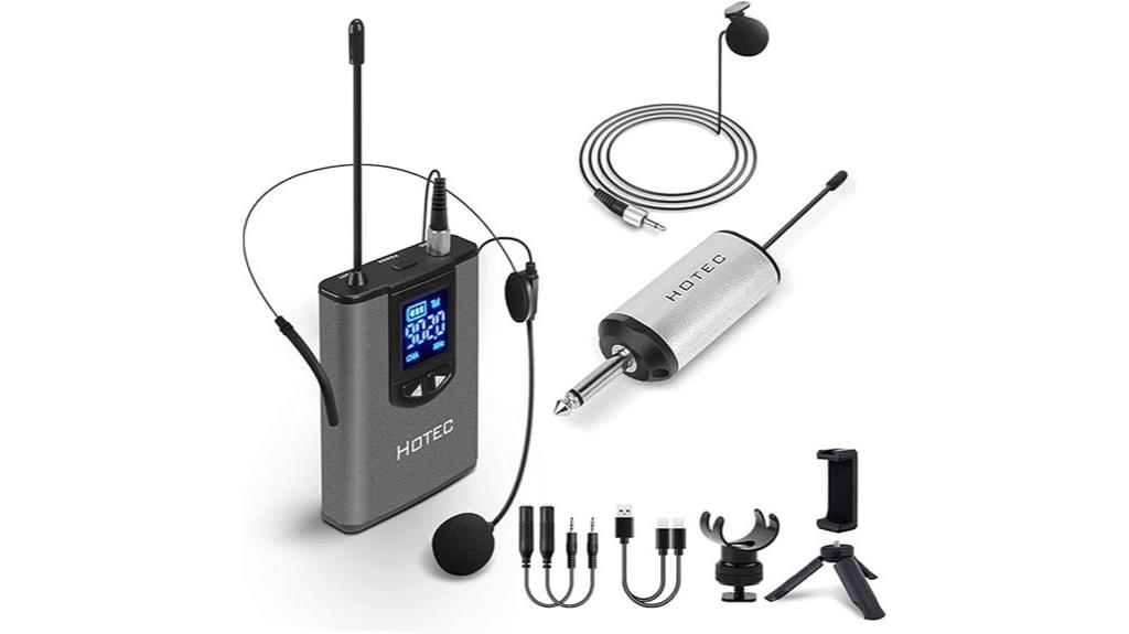 wireless headset microphone system