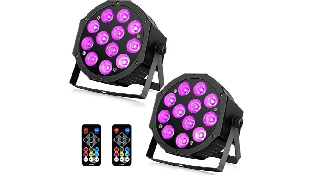 wireless rgbw par lights