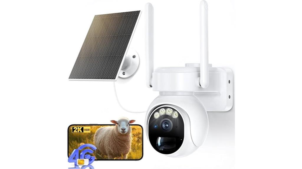 wireless solar security camera