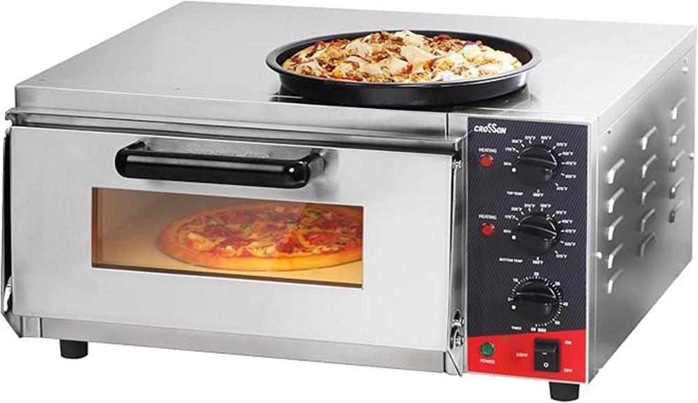16 inch electric pizza oven