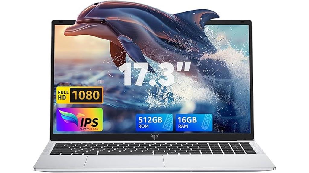 17 3 inch quad core laptop