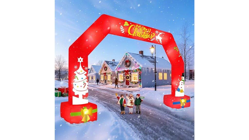 20ft christmas inflatable arch
