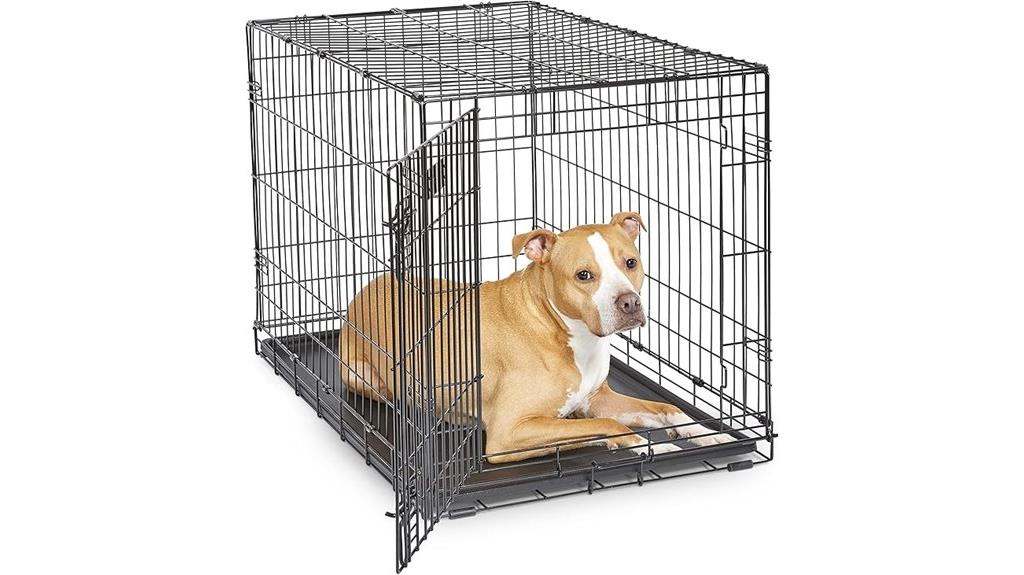 36 inch folding dog crate