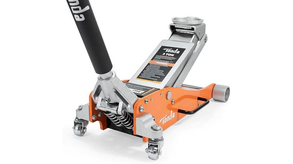 3 ton aluminum steel jack