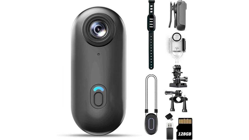 4k waterproof wearable camera