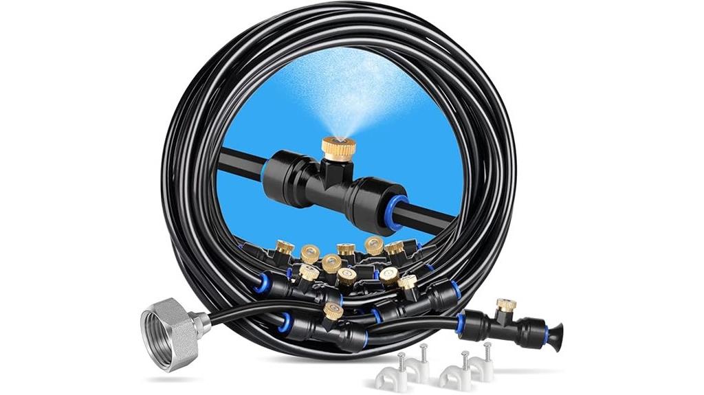 75ft misting cooling system