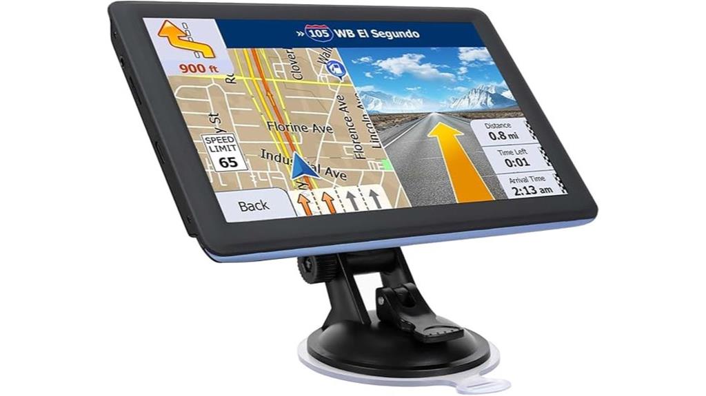 7 inch hd touchscreen gps
