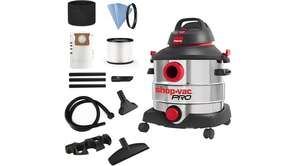 8 gallon shop vac vacuum
