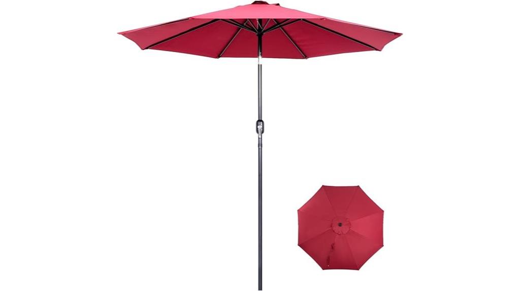 9 foot patio umbrella