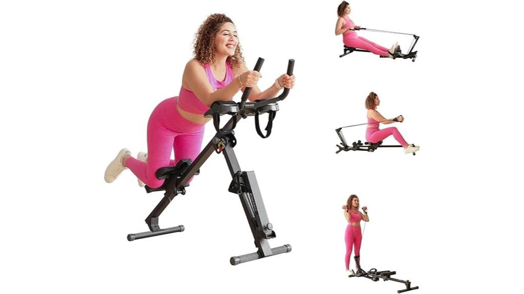 adjustable ab workout machine