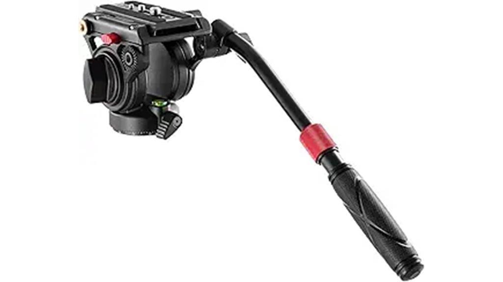 adjustable camera tripod head