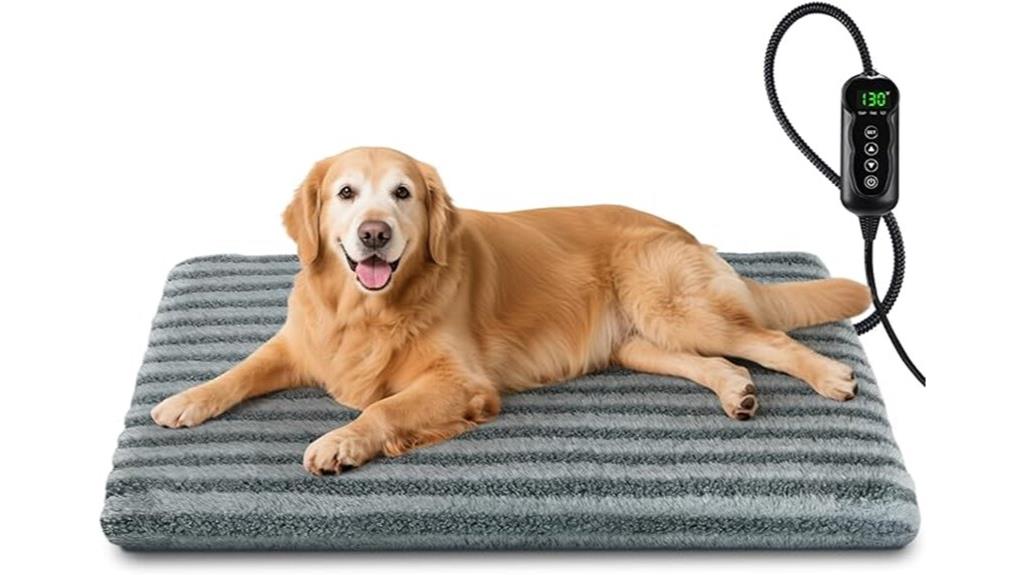 adjustable large pet heating pad