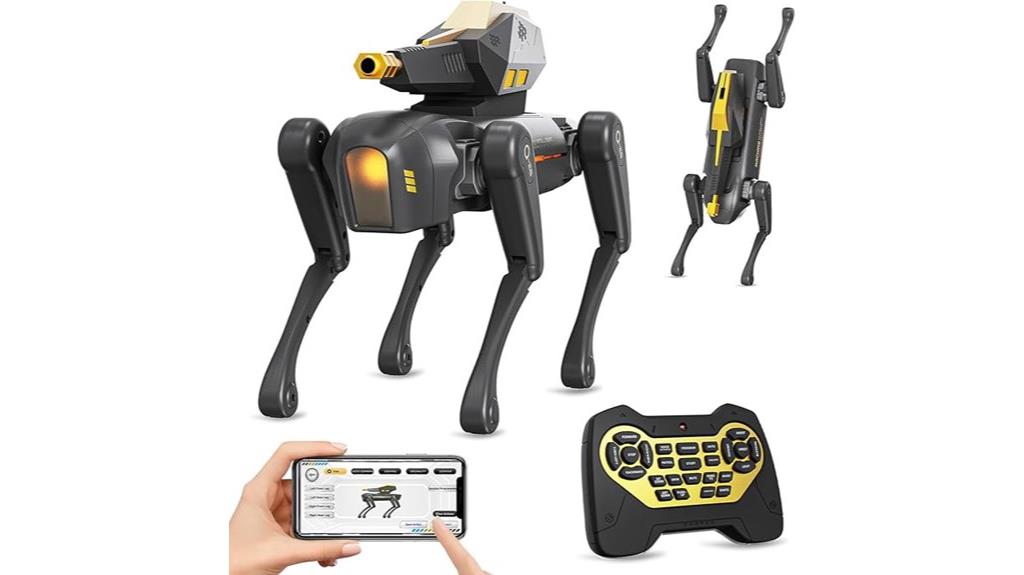app controlled bionic dog