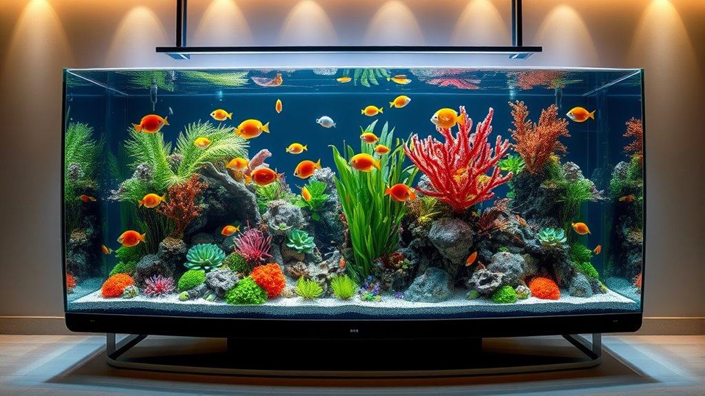 aquarium size and quality