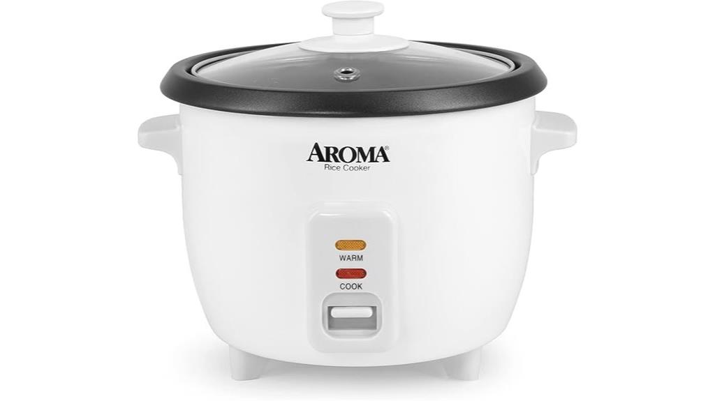 aroma six cup rice cooker