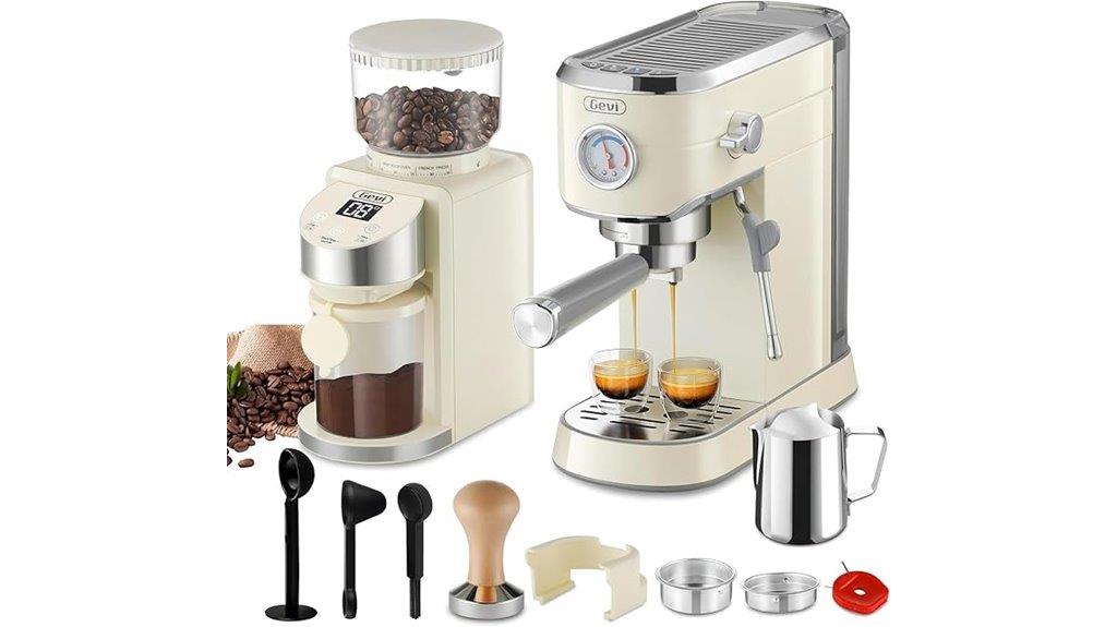 automatic 20 bar grinder espresso