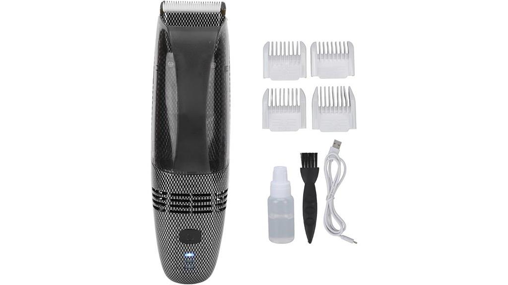 automatic hair suction trimmer