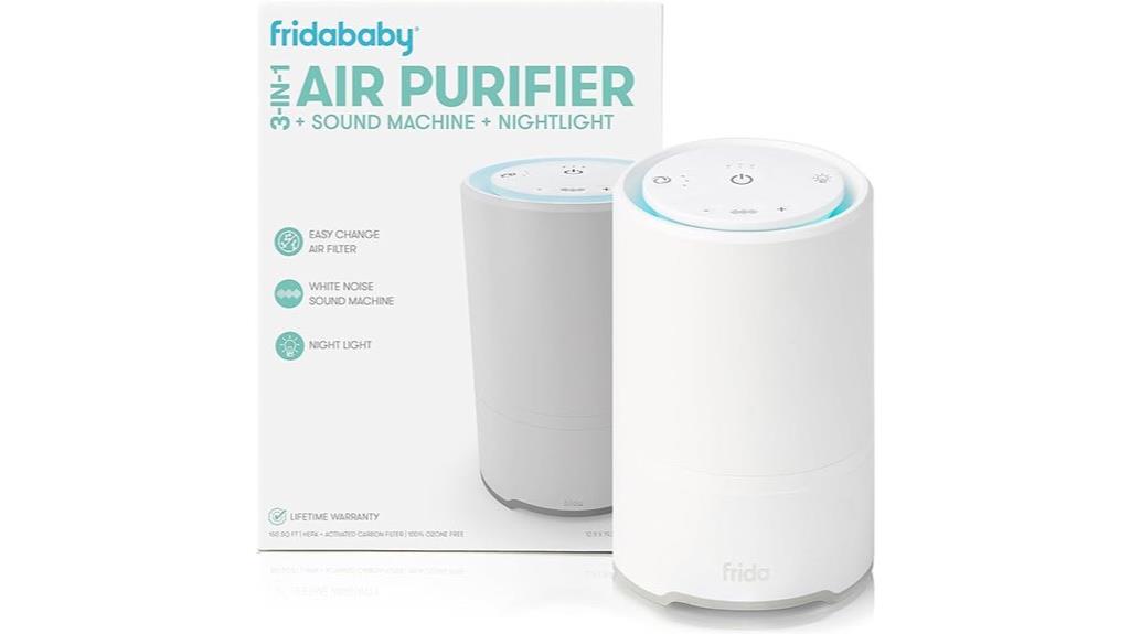 baby air purifier sound