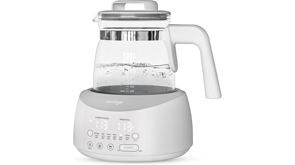 baby bottle warmer features