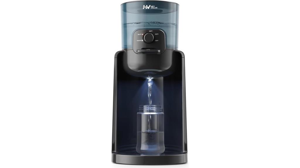 baby bottle warmer with nightlight