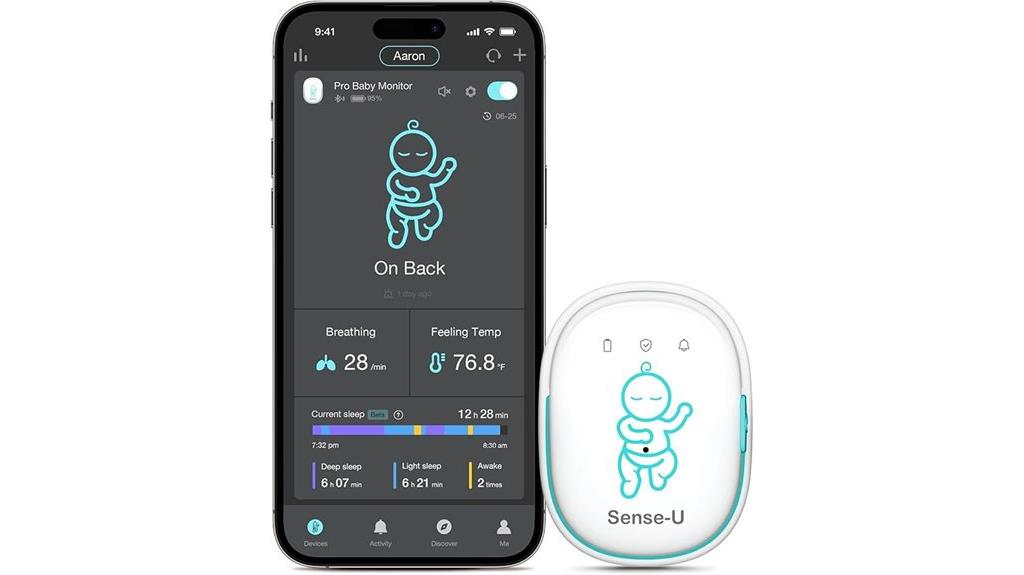 baby movement monitoring device