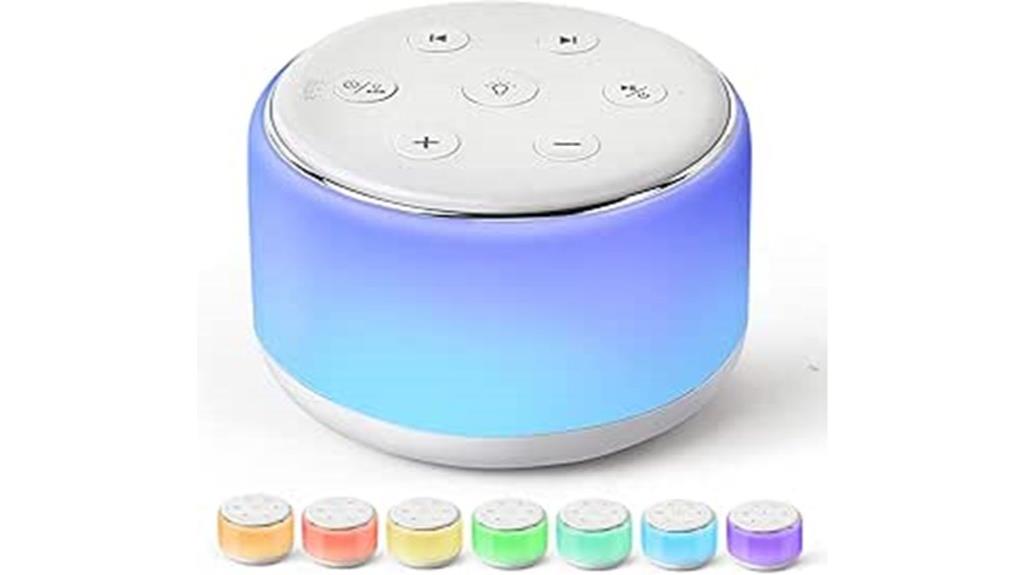 baby sound machine night light