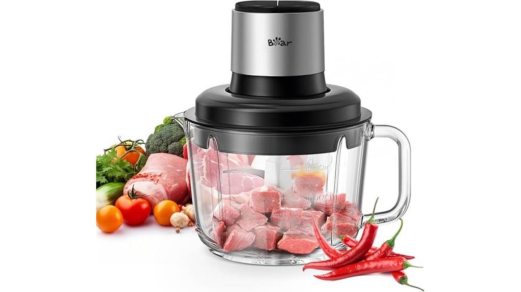 bear food processor capacity