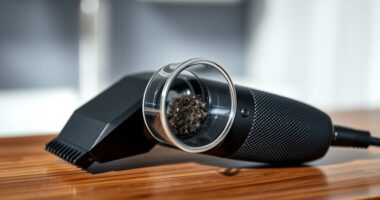 beard trimmers with vacuum