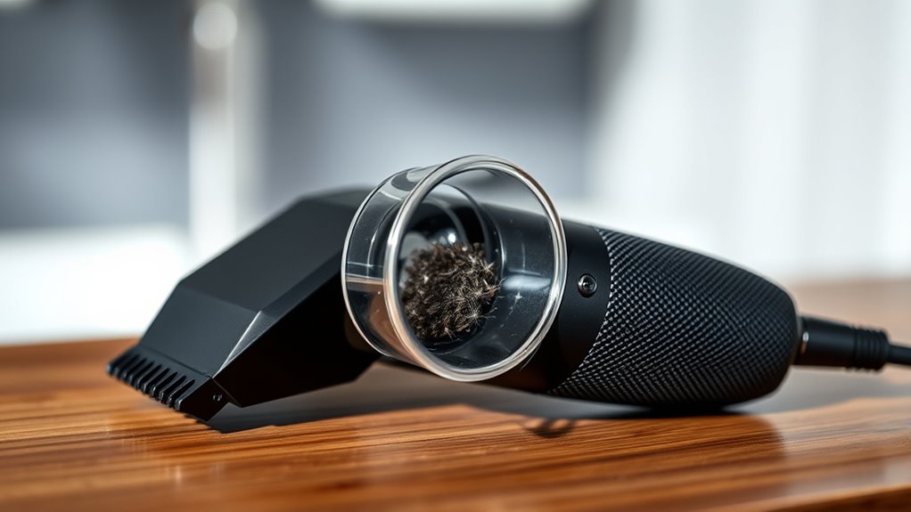 beard trimmers with vacuum