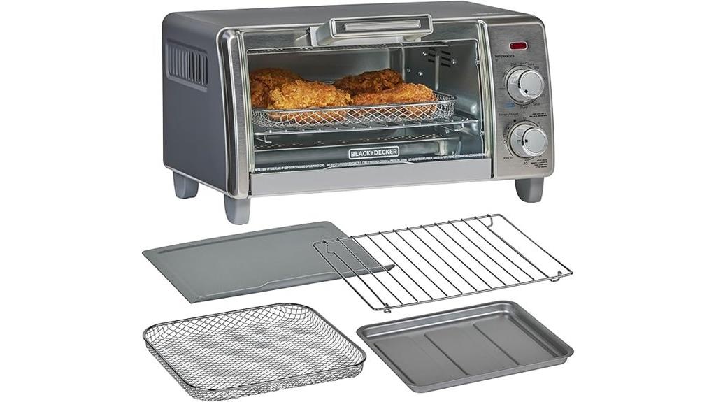 black decker air fryer oven