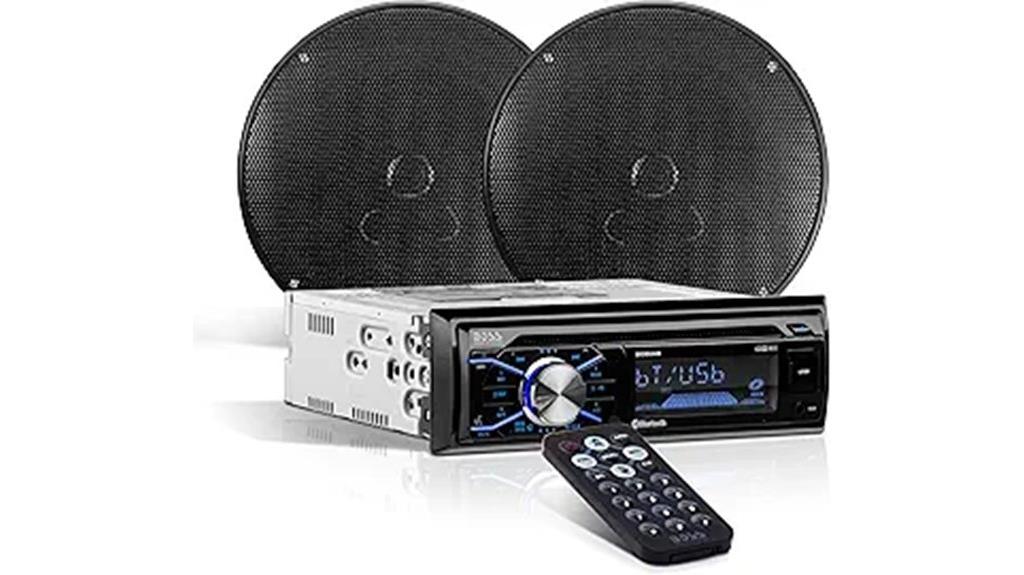boss car stereo package